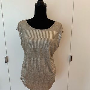 Calvin Klein Women’s Gold Sleeveless Top New